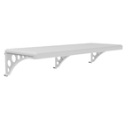 Prateleira Multiuso Branca Com Suporte | 80x20cm | Astra | Ki